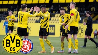 BVB U23s run out 30 winners against Wuppertal [upl. by Xena614]