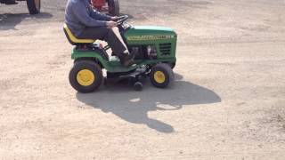 JOHN DEERE STX38 LAWN AND GARDEN TRACTOR [upl. by Candless]