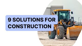 Mapon Across Industries  How Construction can use Telematics Solutions [upl. by Yrrol]