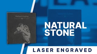 Laser Engraving Natural Stone  BRM Lasers [upl. by Eugnimod442]