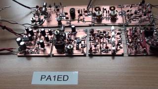 Bitx20 V3 Dead Bug Style SSB reception test [upl. by Decato]