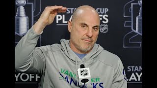 Tocchet On Game 2 Vs Oilers [upl. by Alyad]