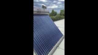 How strong are evacuated tube solar hot water systems [upl. by Jonathan]