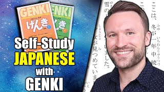 How to SelfStudy and Learn Japanese with GENKI [upl. by Eenolem956]