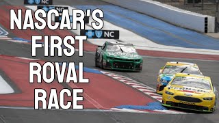 NASCARs First Roval Race [upl. by Lisabet]