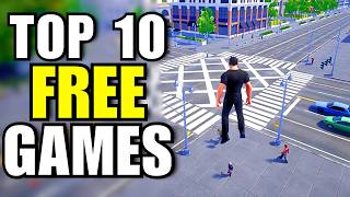 Top 10 Best Free Single Player Games on Steam 2024  Free Offline PC Games [upl. by Zebapda]