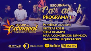 PRIMER PROGRAMA DE ESQUINA ES CARNAVAL [upl. by Philbert]