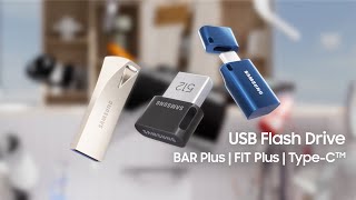 USB Flash Drives Move files in a flash  Samsung [upl. by Malloy]