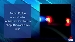 Pooler Police searching for individuals involved in shoplifting at Sam’s Club [upl. by Doreen147]