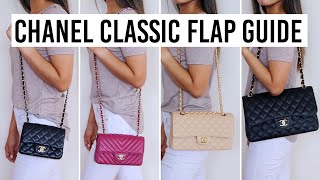 Chanel classic flap guide 2020 WATCH THIS BEFORE YOU BUY  4K [upl. by Fairweather]