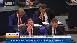 Schlussrunde zum Bundeshaushaltsgesetz 2018 am 180518 [upl. by Amathist124]