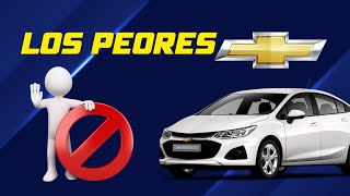 ✅5 Autos de CHEVROLET que NO DEBES COMPRAR 🤢🤮 [upl. by Halac797]