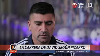 David Pizarro repasa sus 20 años de carrera con Tele13 [upl. by Howlend]