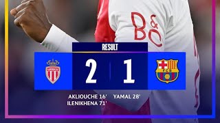 Barcelona vs monaco  liga champhion [upl. by Aehsal]