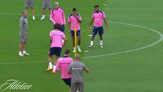 Atletico Madrid Coordination Passing Warm Up Drills for Soccer Players 2024 [upl. by Heidt918]