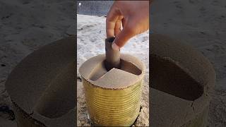 satisfying pottery diypottery amazing diy handmadepottery صناعات واختراعات من صهر المعادن صب [upl. by Mcbride]