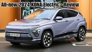 The 2024 Hyundai Kona Electric Review Interior exterior details [upl. by Atinrahc]