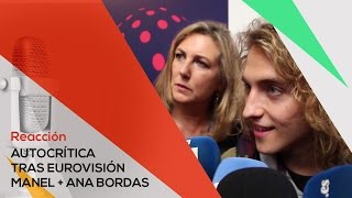 Manel Navarro y Ana Bordas hacen autocrítica tras Eurovisión [upl. by Lucien188]