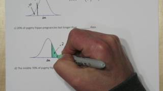 normalCDF amp InvNorm on TI84 Plus Calculator Normal Calculations [upl. by Lucita488]