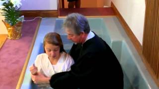 Baptismmy father baptizes my daughter [upl. by Greenlee]