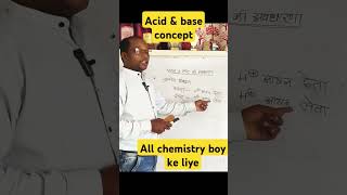 acid base concepts patelsirshortvideo chemistry [upl. by Hazeefah]