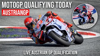 Live AuatrianGP Qualifying today  Live MotoGP Qualification motogpqualifying [upl. by Panaggio272]