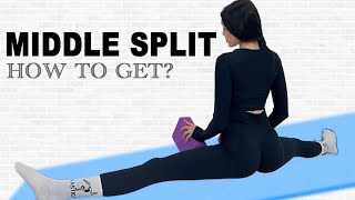 6 min Middle Split Stretching Routine for Beginners [upl. by Caia]