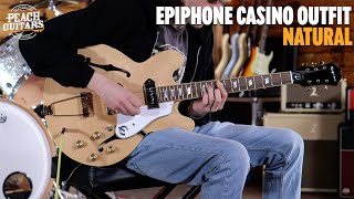 No TalkingJust Tones  Epiphone Casino Outfit  Natural [upl. by Shawna]