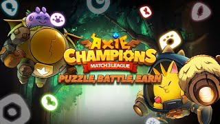 Introducing Axie Champions  Overview [upl. by Ereveneug]