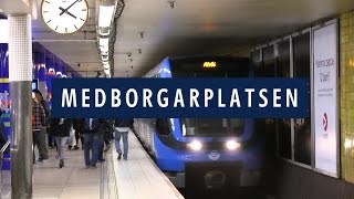 Medborgarplatsen Stockholms Tunnelbana [upl. by Otxilac]