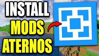 How to Add Mods in Aternos Minecraft Server  2024 [upl. by Sergias]