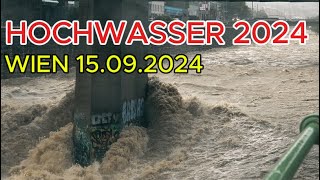 HOCHWASSER 2024  Naturgewalt trifft Wien [upl. by Fenny]