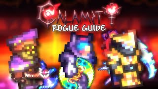 COMPLETE Calamity Rogue Class Setups Progression Guide Version 204003 [upl. by Neelhtac145]