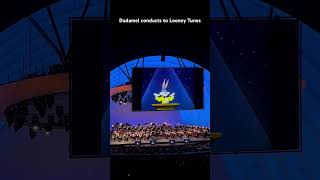 Dudamel conducts to Looney Tunes  Hollywood Bowl 090222 [upl. by Joletta]