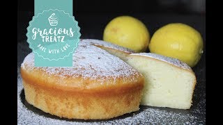 Lemon Sponge Cake Eggless [upl. by Peder]