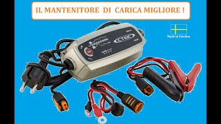 Mantenitore di carica Ctek Mxs 50 e accessori [upl. by Hermes313]