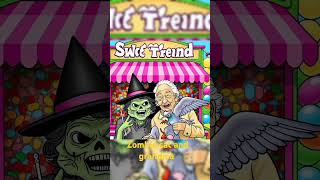 Zombie cat and grandma in candyland cat viralvideo viralshorts shorts cuteanimels cuteanimls [upl. by Ellenar]