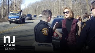 Full video Port Authority commissioner confronts police during NJ traffic stop [upl. by Given]