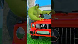 GTA V HULK GOT NEW MERCEDESBENZ CAR shorts  Maheshwar Gamerz [upl. by Ayetal290]