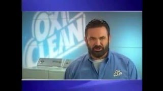 Billy Mays OxiClean™ Laundry Stain Remover Commercial [upl. by Reinar]