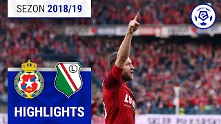 Wisła Kraków  Legia Warszawa 40  SKRÓT  Ekstraklasa 201819  27 Kolejka [upl. by Giraud114]