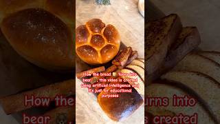 Ye kya hai 😵‍💫breakfast bread puppies magic ai reality justforfun subscribenow shortsfeed [upl. by Arrim292]