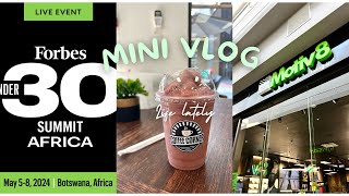 MINI VLOG  Forbes event  brace appointment shopping etc [upl. by Ramma]