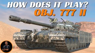 Obj 777 II How does it play  WoT Blitz [upl. by Acissey]