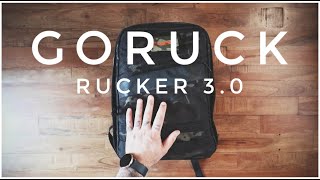 GORUCK Rucker 30 Small Frame MCB First Impressions Even Great for EDC [upl. by Ennylhsa]