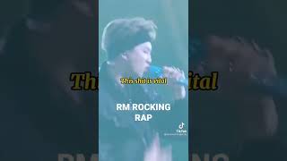 RM Rocking rap is rap is so amazing Please listen this rap 😘😘😘😘😘 [upl. by Yarvis545]