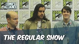 The Cast And Creators Of Regular Show At ComicCon 2014 Part 2 [upl. by Atnima]