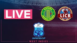 🔴 LIVE Guyana v Leeward Islands  CG United Women’s Super 50 [upl. by Suirauqed345]