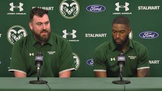 Colorado State Football Players Weekly Press Conference  Week 4 2023 [upl. by Wickman]