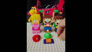 Triple Supermario returned their costume and see what’s happen 2160 shorts funny asmr toys [upl. by Ydnim955]